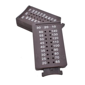 Gutta Percha Cutter measuring Ruler