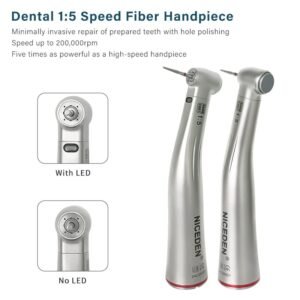Electric Motor handpiece 1:5 Fiber Optic